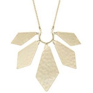 Kendra Scott Mari Geo Fan Necklace.